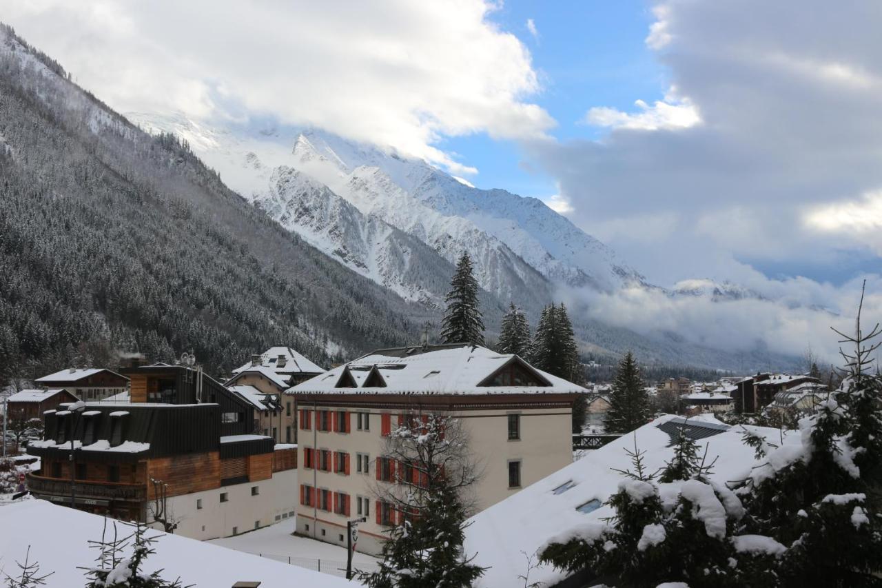 Chamonix Centre, 51M2, Vue Mt Blanc, 2 A 6 Pers, 2 Balcons Apartment Exterior photo